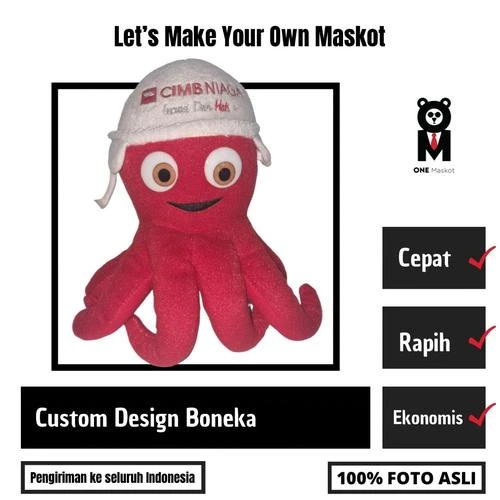 Cara Memesan Boneka Plushies Custom Karakter Pribadi Berkualitas