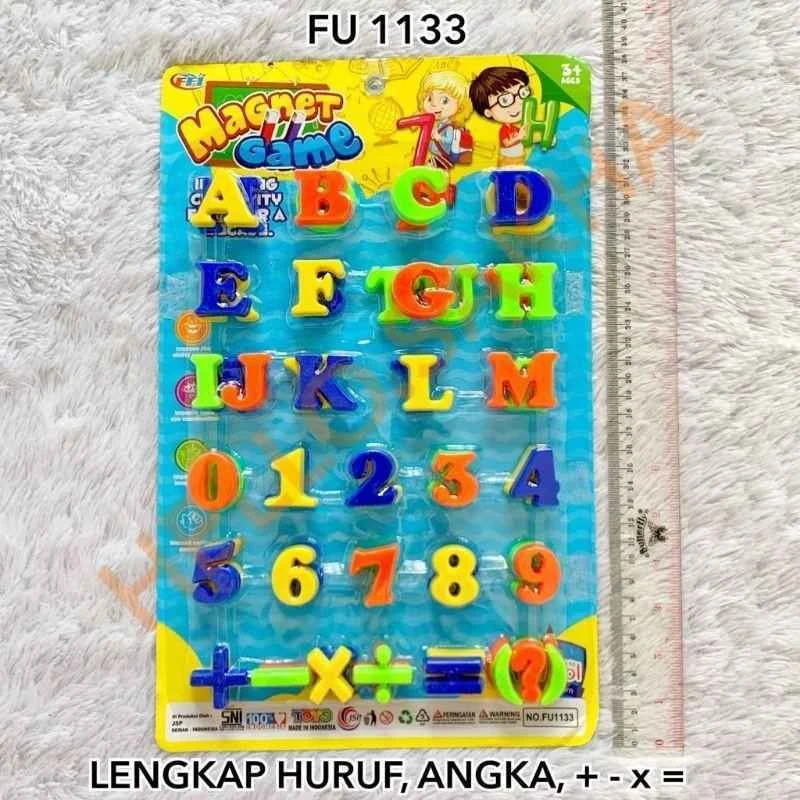 Mainan Boneka Edukasi Huruf & Angka untuk Tumbuh Kembang Anak